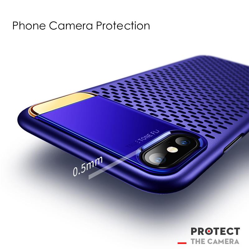 Premium Ultra Slim and Breathable case for iPhone X