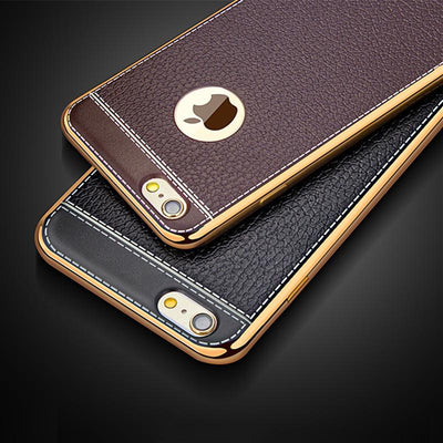 Premium Leather Cover for iPhone
