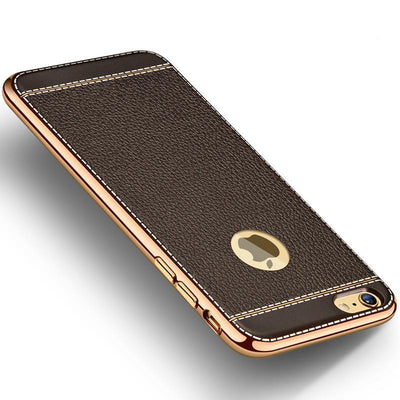 Premium Leather Cover for iPhone
