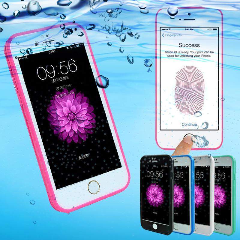 Soft Silicone Waterproof Case for iPhone