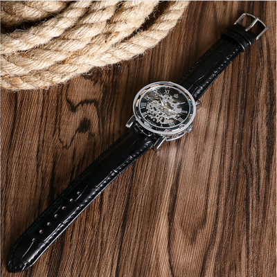 Luxury Skeleton Mechanical Watch