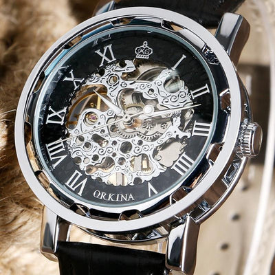 Luxury Skeleton Mechanical Watch