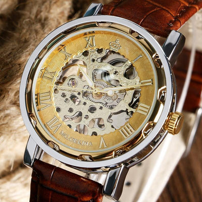 Luxury Skeleton Mechanical Watch
