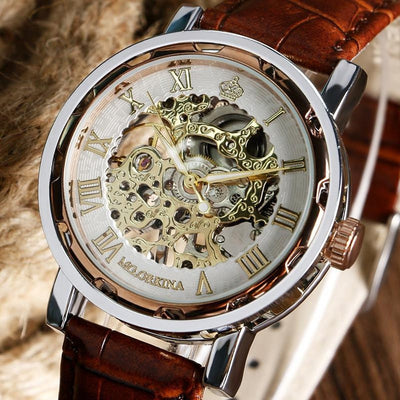 Luxury Skeleton Mechanical Watch