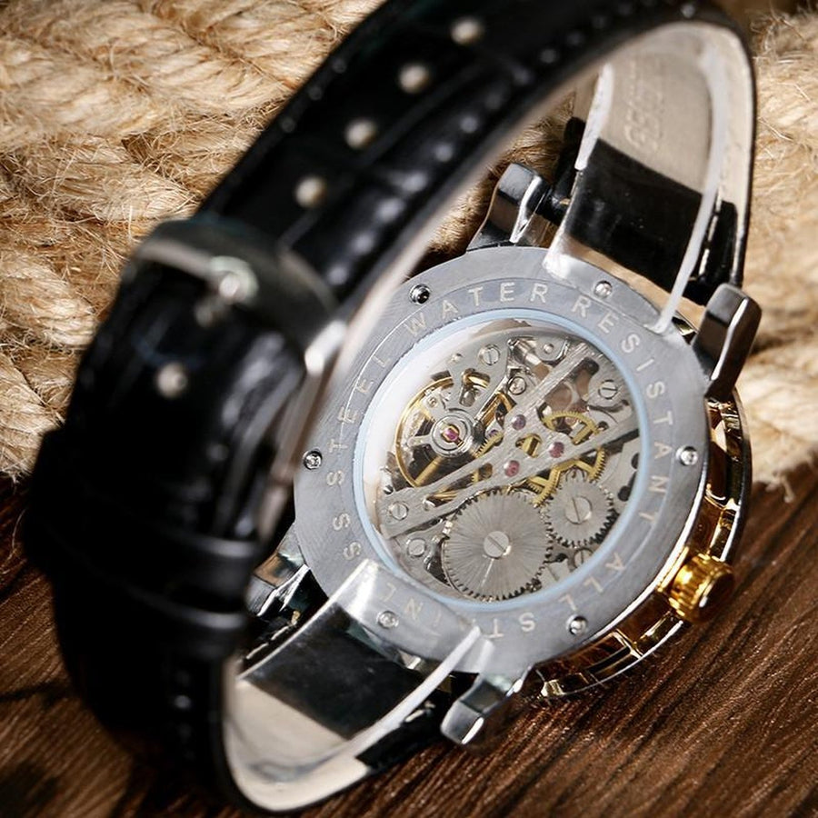 Luxury Skeleton Mechanical Watch