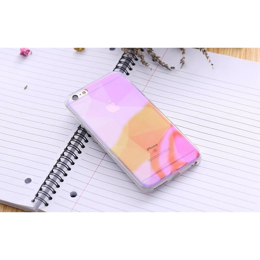 Pink Polygon Phone Cover