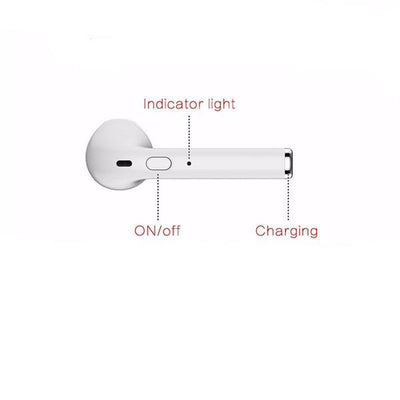 Auricular Inalámbrico Ultra-Fino Bluetooth