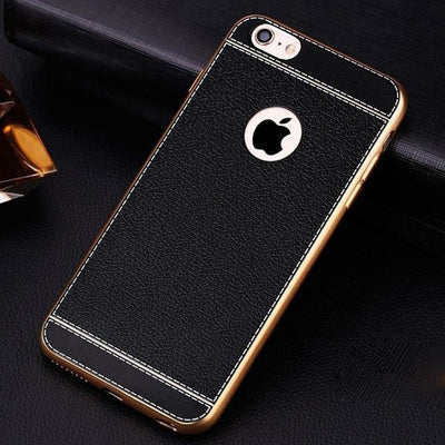 Premium Leather Cover for iPhone