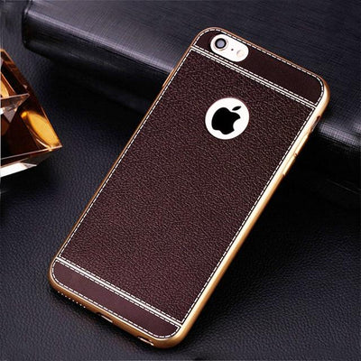 Premium Leather Cover for iPhone